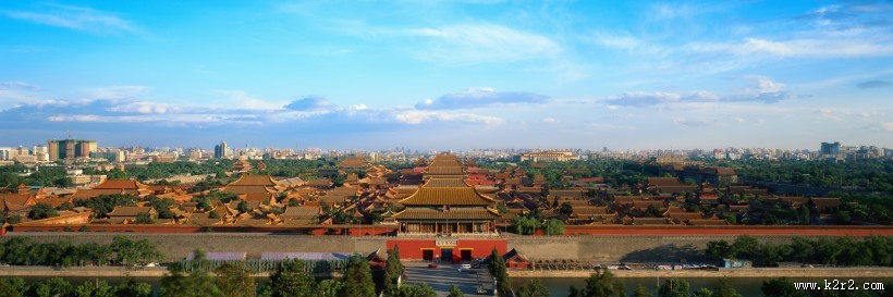 庄严绚丽的故宫图片