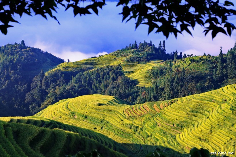 广西龙脊梯田风景图片大全