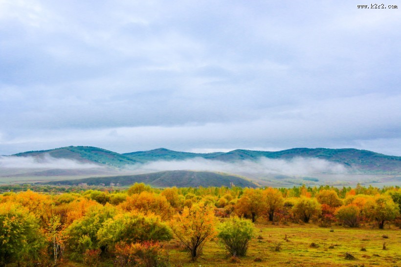 内蒙古呼伦贝尔草原风景图片