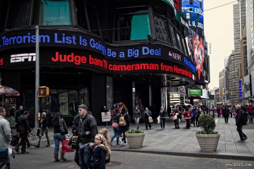 美国纽约时代广场风景图片