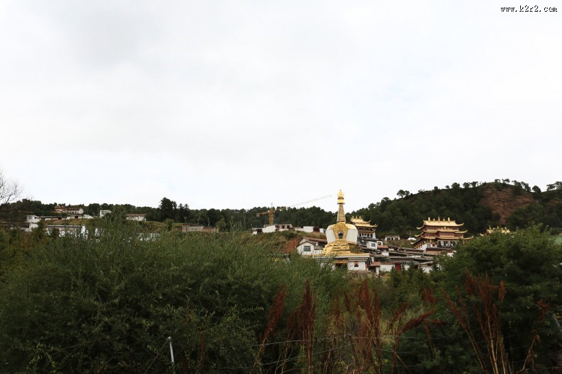 甘肃郎木寺风景图片