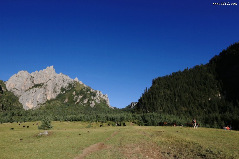 甘肃扎尕那山风景图片大全