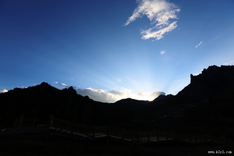 甘肃扎尕那山风景图片大全