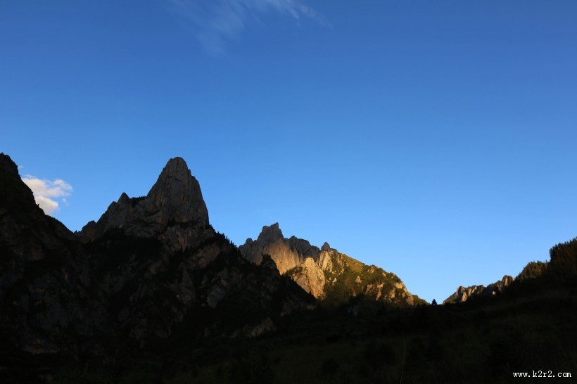 甘肃扎尕那山风景图片大全