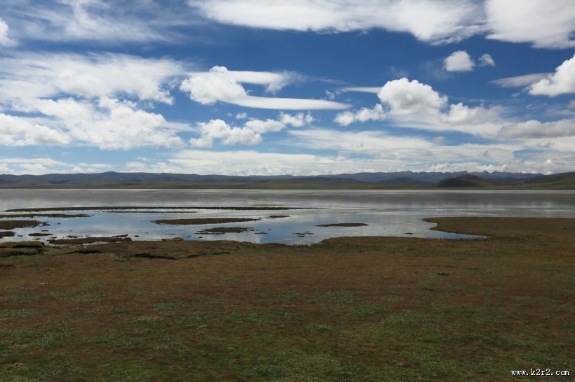甘肃尕海湖风景图片