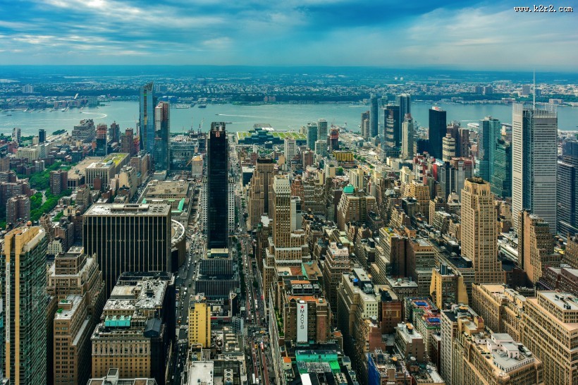 美国纽约曼哈顿风景图片