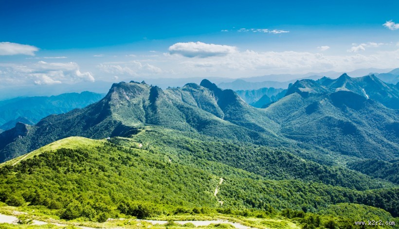 西安秦岭光头山风景图片大全