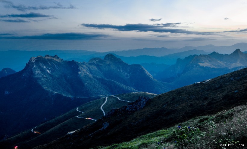 西安秦岭光头山风景图片大全
