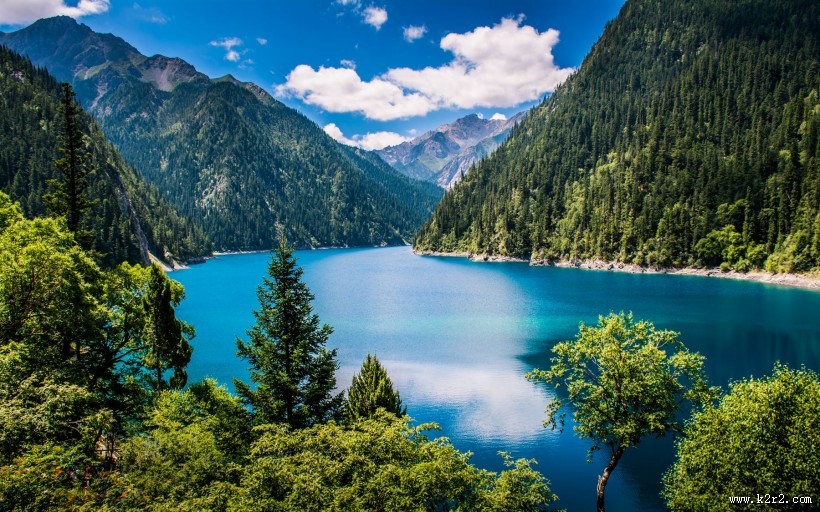 四川九寨沟风景图片