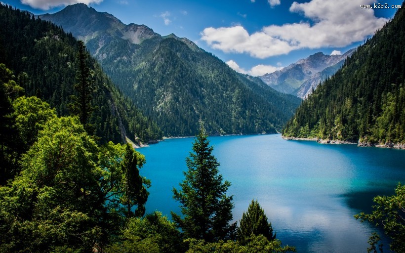 四川九寨沟风景图片