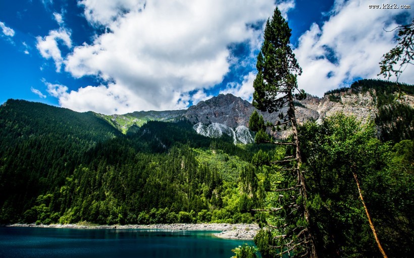 四川九寨沟风景图片