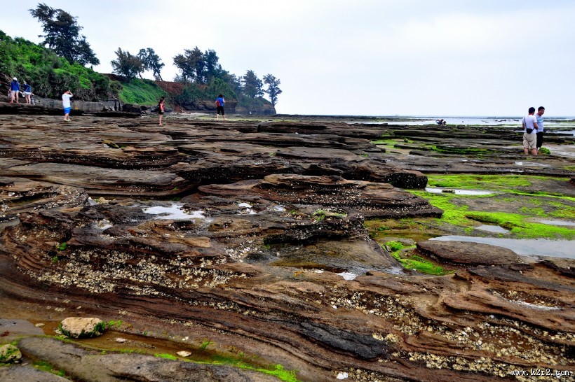 广西涠洲岛五彩滩风景图片