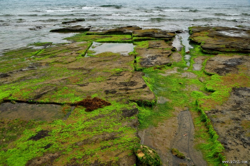 广西涠洲岛五彩滩风景图片