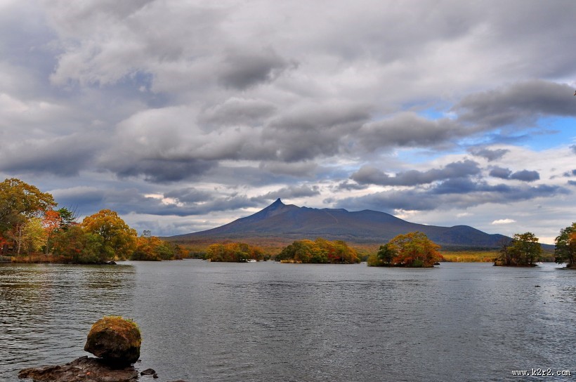 日本大沼国定公园风景图片