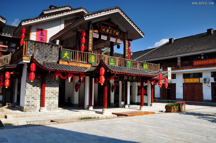 湖南张家界溪布街风景图片