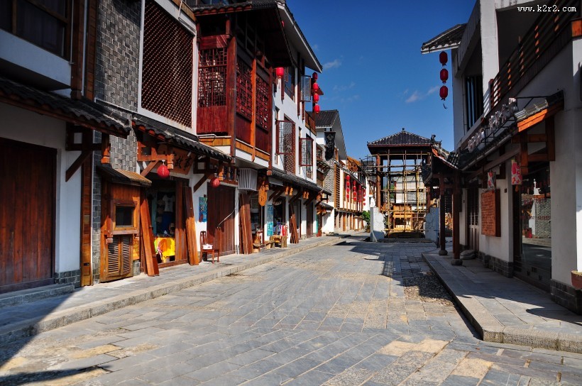 湖南张家界溪布街风景图片