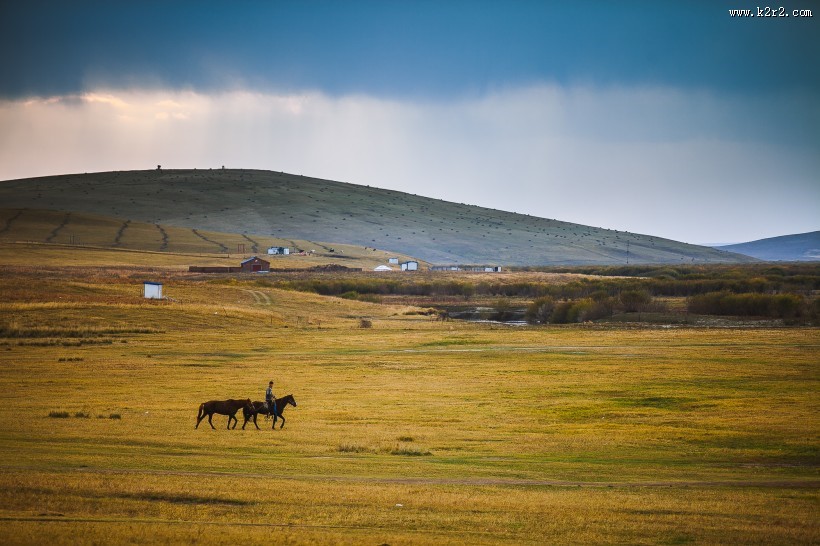 内蒙古呼伦贝尔草原秋天风景图片大全