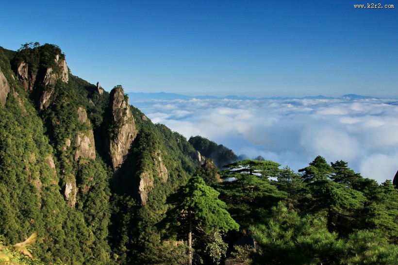 江西三清山风景图片