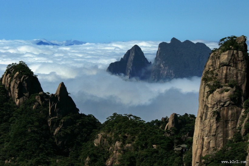 江西三清山风景图片