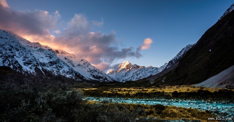 新西兰南岛风景图片