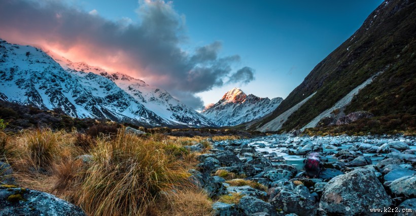 新西兰南岛风景图片