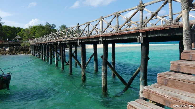 非洲桑给巴尔海边风景图片