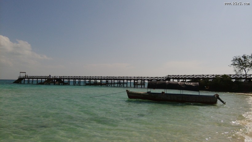 非洲桑给巴尔海边风景图片