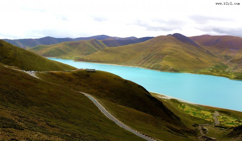 西藏羊卓雍措风景图片大全