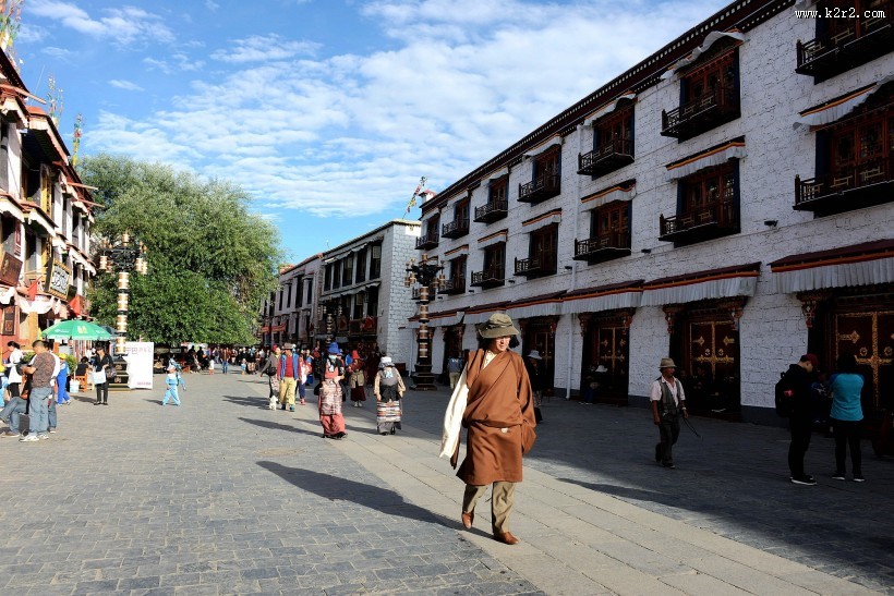 西藏拉萨八廓街人文风景图片大全
