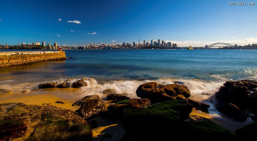 澳大利亚悉尼港湾风景图片