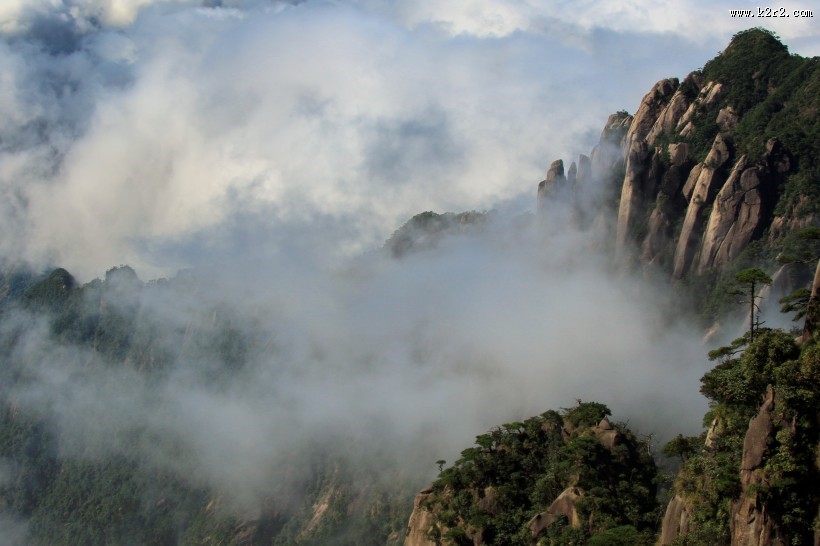 江西三清山风景图片