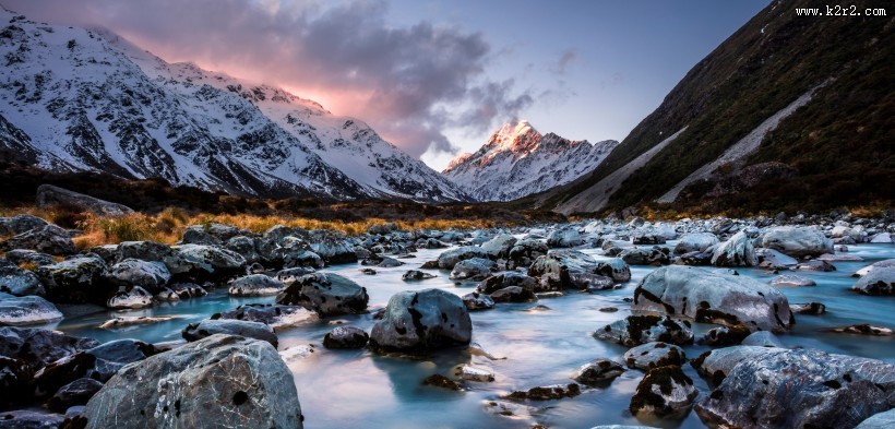 新西兰南岛风景图片