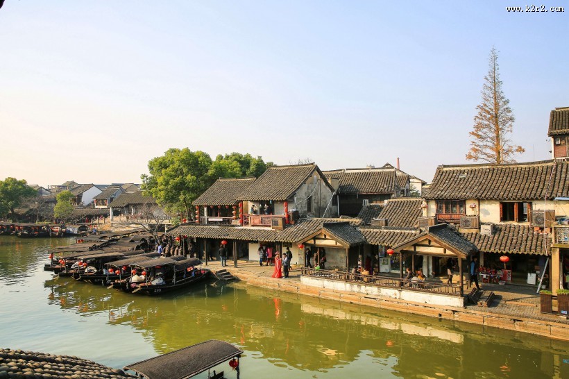 浙江西塘古镇风景图片大全