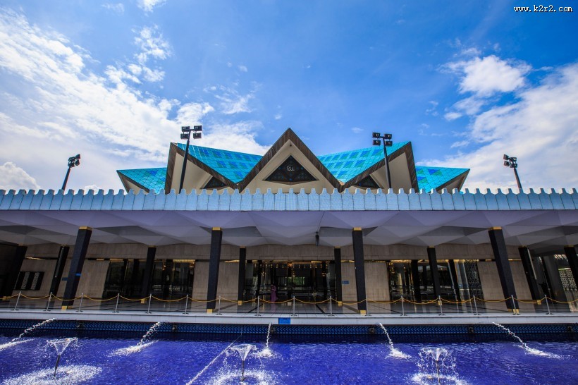 马来西亚吉隆坡国家清真寺图片