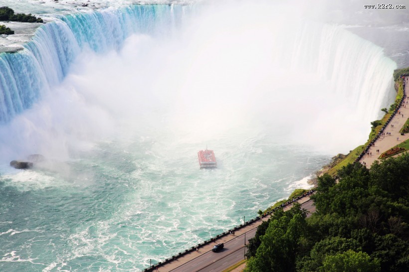 尼亚加拉瀑布风景图片