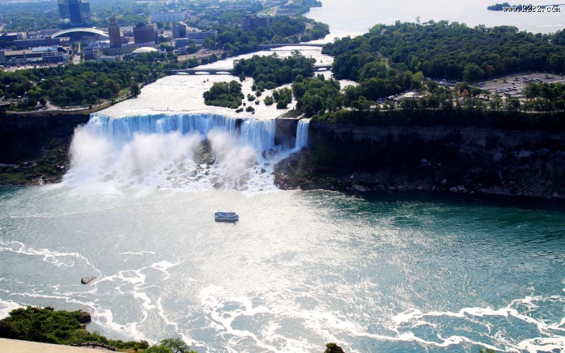 尼亚加拉瀑布风景图片