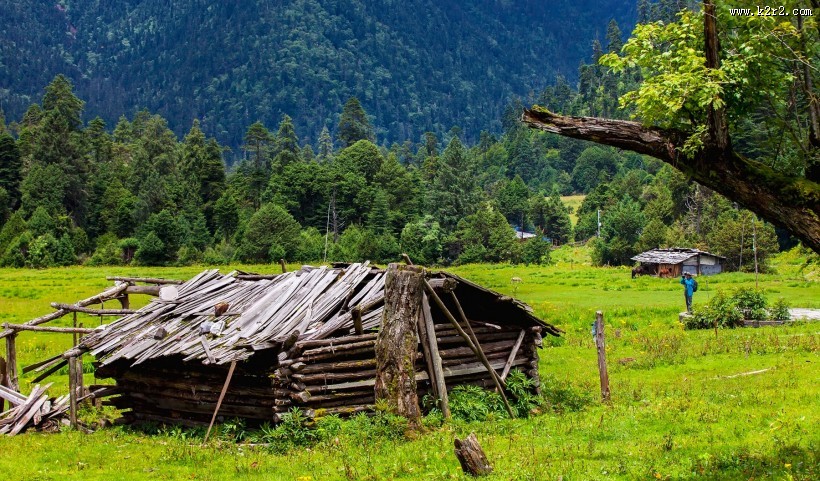 西藏南伊沟风景图片大全