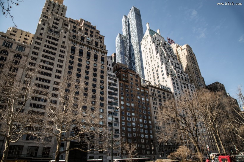 美国纽约街头风景图片