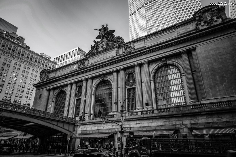 美国纽约街头风景图片