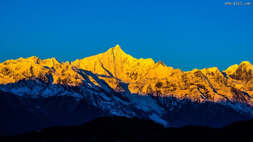 云南梅里雪山图片