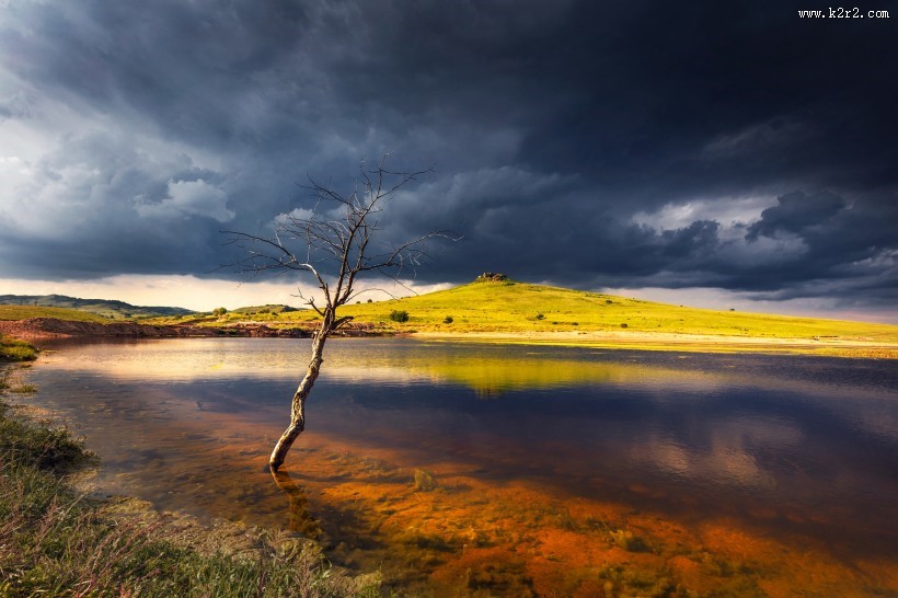 乌兰布统的夏季风景图片大全