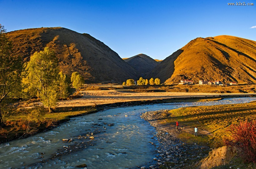 四川新都桥风景图片