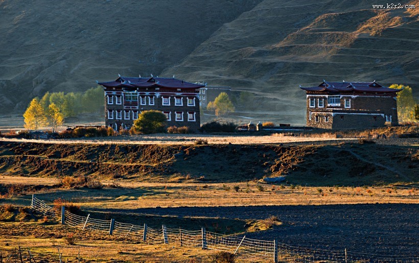四川新都桥风景图片