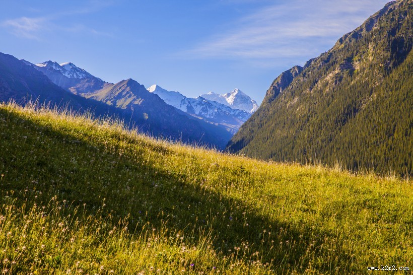 新疆夏塔风景图片