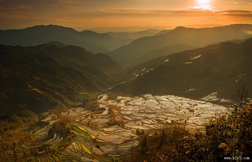 云南元阳梯田风景图片大全