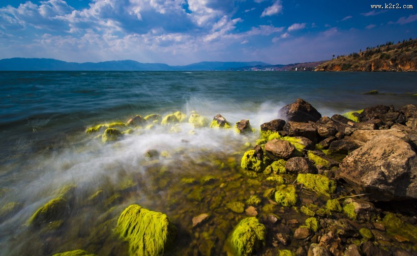 云南抚仙湖风景图片大全