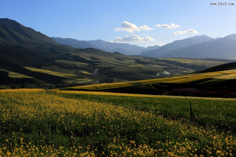 青海祁连山风景图片