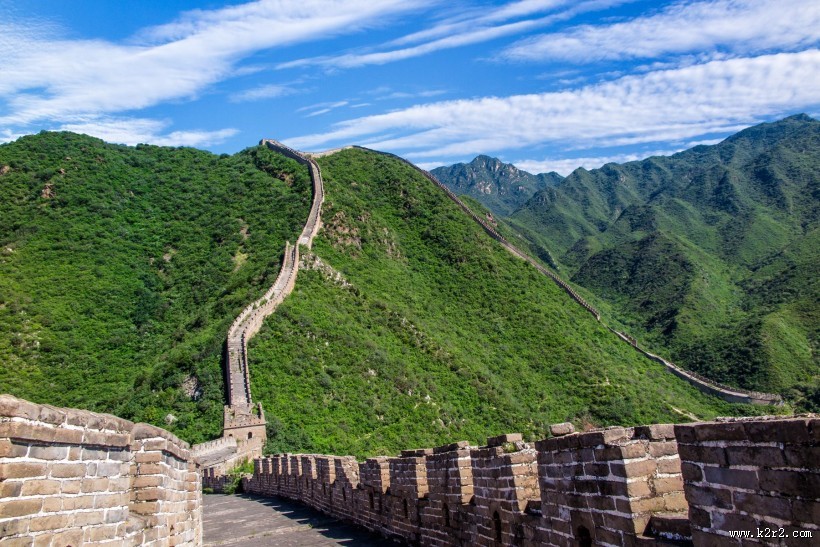 北京黄花城水长城风景图片