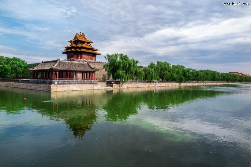 北京紫禁城角楼图片