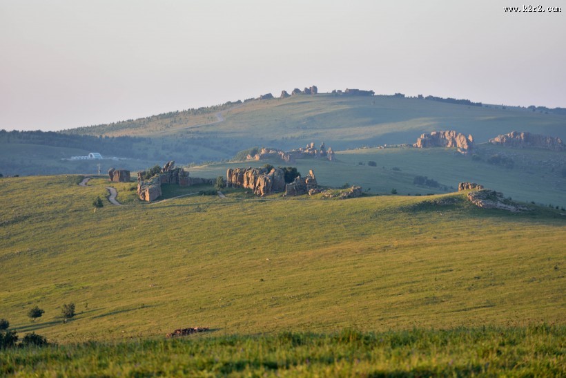 内蒙古阿斯哈图石林风景图片